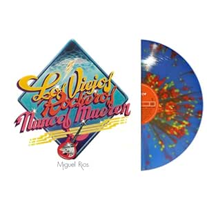 Los Viejos Rockeros Nunca Mueren Splatter 45º ición Azul) - Miguel Rios | VinylStation Radio