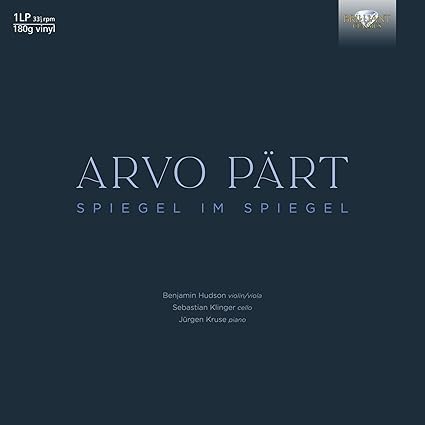 Arvo Pärt: Spiegel im Spiegel - Benjamin Hudson|Sebastian Klinger|Jürgen Kruse | VinylStation Radio