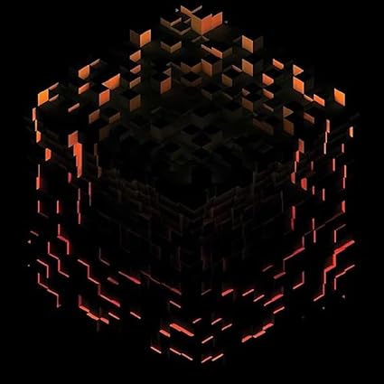 Minecraft Volume Beta-Vinyle Splatter Rouge, Orange & Jaune - C418 | VinylStation Radio