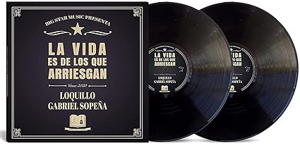 Loquillo y Gabriel Sopeña - La vida es de los que arriesgan (2 LP) [Vinilo] - Loquillo y Gabriel Sopeña | VinylStation Radio