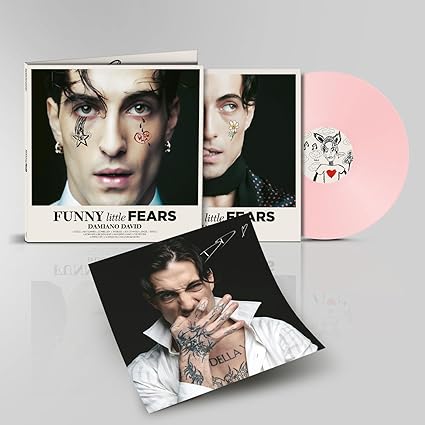 FUNNY little FEARS (Edicion Vinilo color rosa firmado) - Damiano David | VinylStation Radio