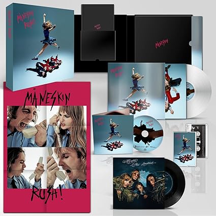 Rush! (Box includes: 64 page photo let Silver foil sleeve Poster) - Maneskin | VinylStation Radio