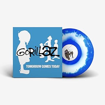 Tomorrow comes today EP (LP EP) Azul y Blanco [Vinilo] - Gorillaz | VinylStation Radio