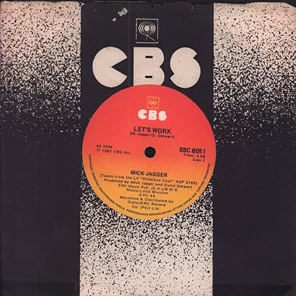 Let's work (1987) / Vinyl single [Vinyl-Single 7''] - Mick Jagger | VinylStation Radio
