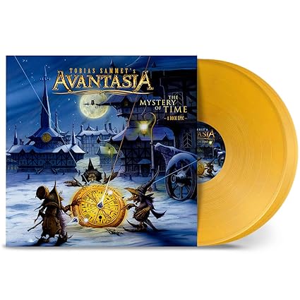 The Mystery Of Time (red gold in with 4-page let) - Avantasia | VinylStation Radio