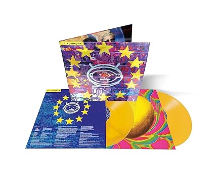 Zooropa 30 Aniversario (2 LP Amarillo) [Vinilo] - U2 | VinylStation Radio