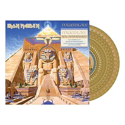 PowerSlave (Picture Disc - Zoetrope. Ed. Limitada) (LP) [Vinilo] - Iron Maiden | VinylStation Radio