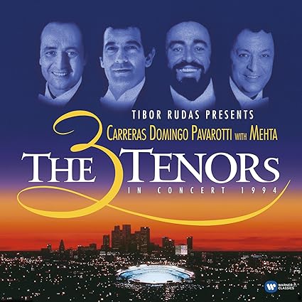 José Carreras ,Plácido Domingo ,Luciano Pavarotti - The 3 Tenors In Concert 1994 (2 LP) - José Carreras ,Plácido Domingo ,Luciano Pavarotti | VinylStation Radio